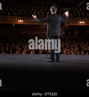 Darsteller auf der Bühne im theater Stockfoto