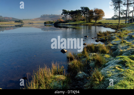 Knapps Loch im Winter in der Nähe von Kilmacolm, Inverclyde Stockfoto