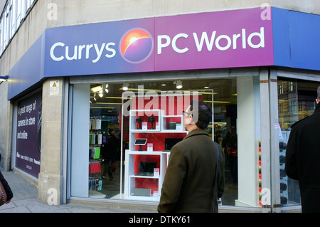 Currys-PC-Welt-laden in London Stockfoto