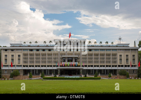 Palast der Wiedervereinigung, Ho-Chi-Minh-Stadt, Vietnam Stockfoto