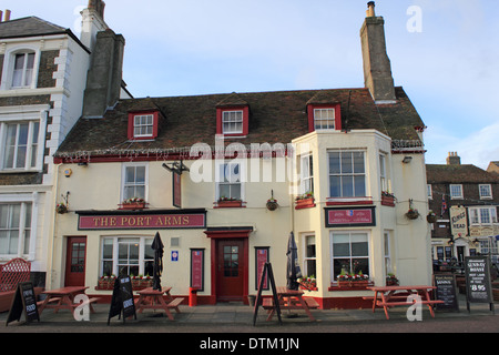 Küstenstadt Deal, Kent, England, UK Stockfoto