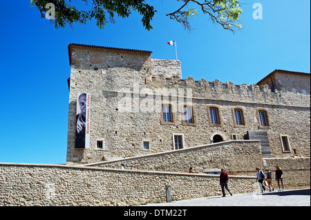 Europa, Frankreich, Alpes-Maritimes, Antibes. Picasso-Museum im Schloss Grimaldi. Stockfoto