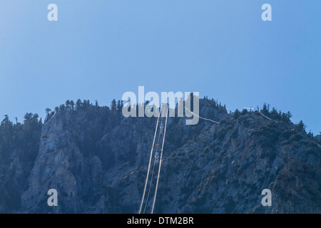 Palm Springs Aerial tramway Stockfoto