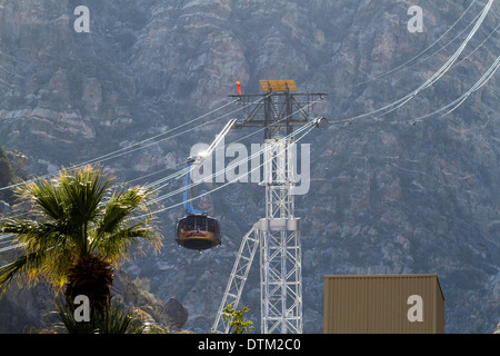 Palm Springs Aerial tramway Stockfoto