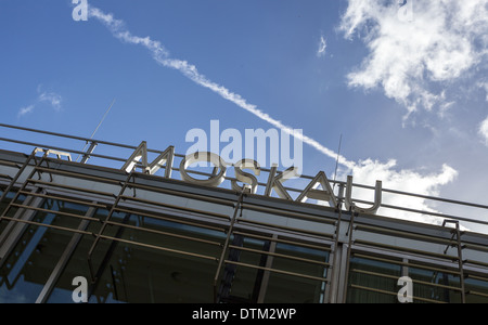 Cafe Moskau Stockfoto