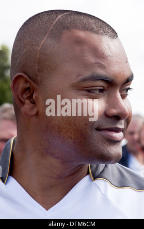 Johnson Beharry Gideon Victoria Cross (VC) am National Memorial Arboretum Staffordshire Stockfoto