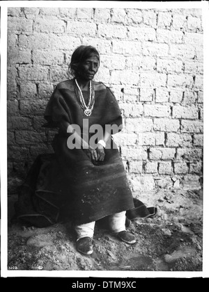 Frau von der großen Navajo Chief Manuelito, die letzten Navajo Chief, ca.1900 Stockfoto