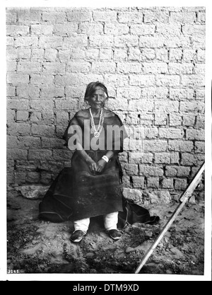 Frau von der großen Navajo Chief Manuelito, die letzten Navajo Chief, ca.1900 Stockfoto