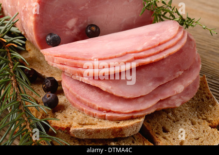 Polnische Wurst Stockfoto