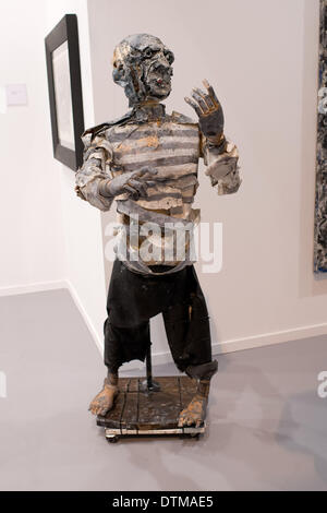 Madrid, Spanien. 19. Februar 2014. Die International Contemporary Art Fair ARCO Madrid, feiert seinen 33. Auflage in diesem Jahr und läuft vom 19. Februar bis 23, in Madrid. © Oscar Gonzalez/NurPhoto/ZUMAPRESS.com/Alamy Live-Nachrichten Stockfoto