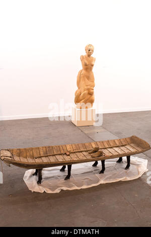 Madrid, Spanien. 19. Februar 2014. Die International Contemporary Art Fair ARCO Madrid, feiert seinen 33. Auflage in diesem Jahr und läuft vom 19. Februar bis 23, in Madrid. © Oscar Gonzalez/NurPhoto/ZUMAPRESS.com/Alamy Live-Nachrichten Stockfoto