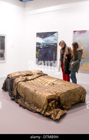 Madrid, Spanien. 19. Februar 2014. Die International Contemporary Art Fair ARCO Madrid, feiert seinen 33. Auflage in diesem Jahr und läuft vom 19. Februar bis 23, in Madrid. © Oscar Gonzalez/NurPhoto/ZUMAPRESS.com/Alamy Live-Nachrichten Stockfoto