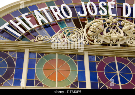 Brasilien, Fortaleza, Praca José de Alencar. Teatro José de Alencar, um 1910 Stockfoto