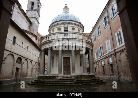 Tempietto del Bramante. San Pietro in Montorio. Rom, Italien Stockfoto