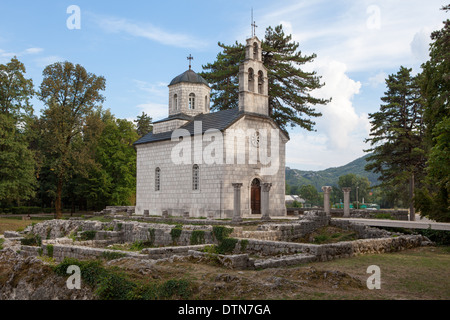 Cipur Kirche, Cetinje, Montenegro Stockfoto