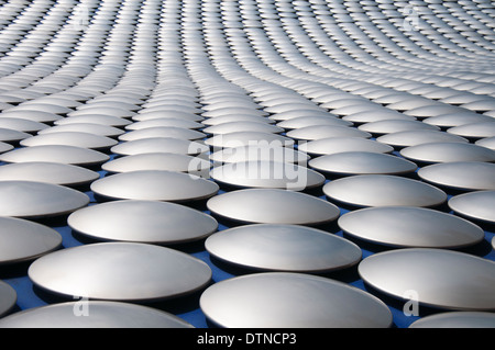 Abstrakten Blick auf das Selfridges Gebäude in Birmingham City, West MIdlands, UK Stockfoto