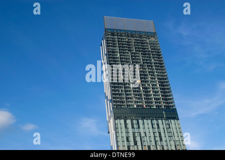 Beetham Tower gemischte Nutzung Wolkenkratzer in Manchester City Centre, England, UK Stockfoto