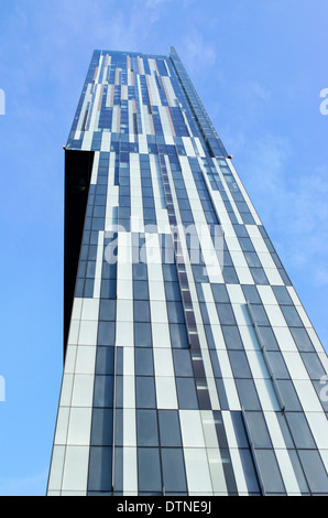 Beetham Tower gemischte Nutzung Wolkenkratzer in Manchester City Centre, England, UK Stockfoto