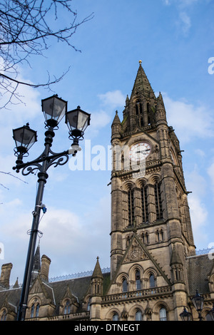 Rathaus von Manchester in Albert Square, England, UK Stockfoto