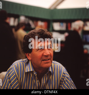 BBC-Sender und Autor Melvyn Bragg bei Hay Festival, Hay-on-Wye Wales UK KATHY DEWITT Stockfoto