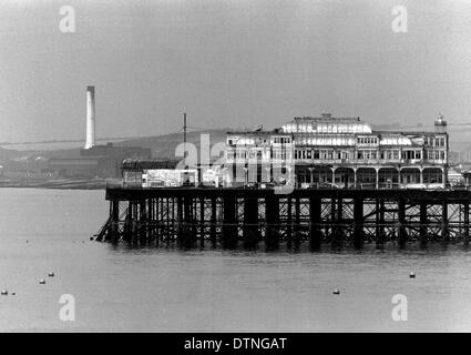 Der West Pier in Brighton im Jahre 1988 Stockfoto