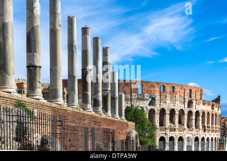 Kolosseum oder Coliseum, das flavische Amphitheater Stockfoto
