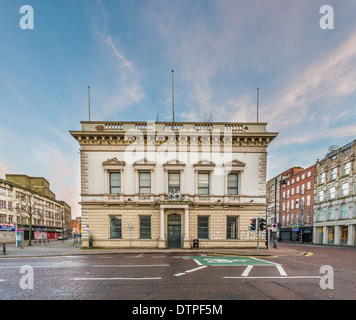 Den Austausch und die Assembly Rooms: an der Kreuzung der Brücke, Norden, Waring und Rosmarin Straßen (auch bekannt als die vier Ecken). Stockfoto