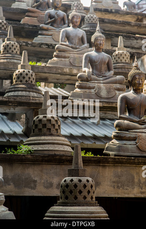 Gangaramaya Tempel in Colombo, Sri Lanka Stockfoto