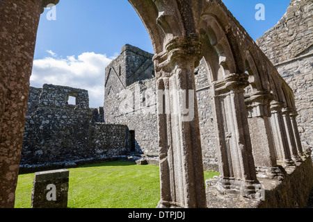 Fore Priory County Westmeath Irland Stockfoto