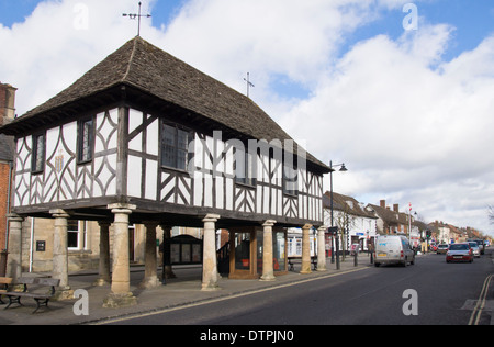 Royal Wootton Bassett, einem Marktflecken in Wiltshire England UK Rathaus museum Stockfoto