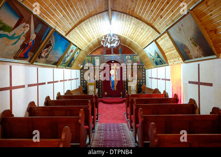 Kapelle in der Königin Helen koptisch-orthodoxen Kirche alte Stadt Ost-Jerusalem Israel Stockfoto