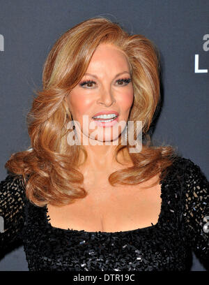 Los Angeles, Kalifornien, USA. 22. Februar 2014. Raquel Welch Teilnahme an der 16. Costume Designers Guild Awards statt im Beverly Hilton Hotel in Beverly Hills, Kalifornien am 22. Februar 2014. 2014-Credit: D. Long/Globe Photos/ZUMAPRESS.com/Alamy Live-Nachrichten Stockfoto