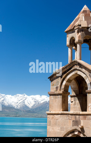 Die Kathedrale-Kirche des Heiligen Kreuzes (915-921), Akhdamar Islamd, Van Region, Türkei Stockfoto