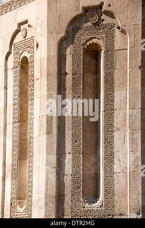 Detail des Mausoleum von Halima Hatun, Gevash, Türkei Stockfoto