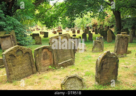Deutschland, Rheinland-Pfalz, Worms, jüdischer Friedhof Stockfoto