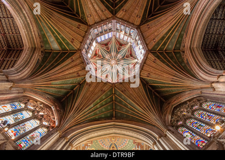 Ely Kathedrale Octagon (Laterne), Ely, Cambridgeshire, England Stockfoto