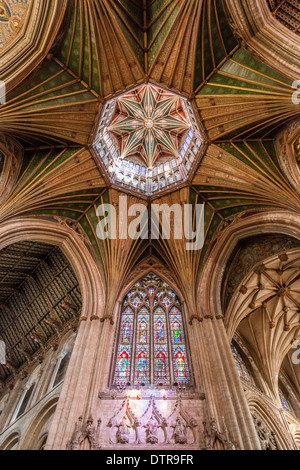 Ely Kathedrale Octagon (Laterne), Ely, Cambridgeshire, England Stockfoto