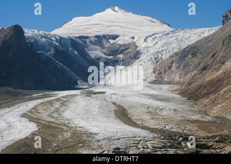 Gipfel der Johannisberg im Nationalpark Hohe Tauern, Österreich. Stockfoto