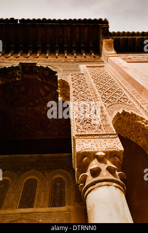 Saadiennes-Gräber in Marrakesch, Marokko. Stockfoto