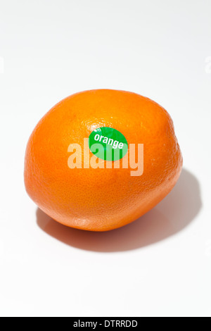 Eine Orange Stockfoto