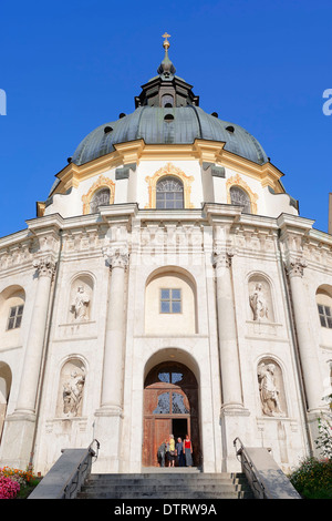 Benediktiner Kloster Ettal, Bavaria, Germany / Klosterkirche Stockfoto