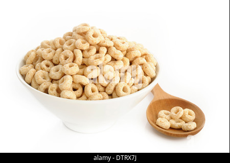 Vollkorn Cheerios Cerealien Stockfoto