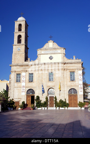 Kathedrale der drei Märtyrer, Chania, Kreta Stockfoto