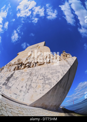 Padrão Dos Descobrimentos - Denkmal der Entdeckungen in Belem, Lissabon, Portugal Stockfoto