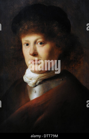 Jan Lievens (1607-1674). Niederländischer Maler. Porträt von Rembrandt Harmenszoon van Rijn (1606-1669), c. 1628. Stockfoto