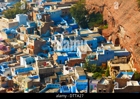 Luftaufnahme von Jodhpur. Rajasthan, Indien. Stockfoto