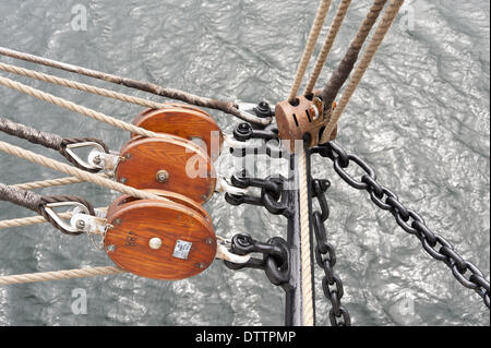 Deutsche Großsegler Gorch Fock Stockfoto