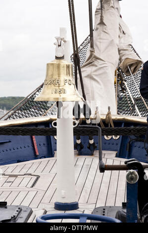 Deutsche Großsegler Gorch Fock Stockfoto