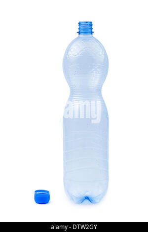 Leere Plastikflasche Stockfoto