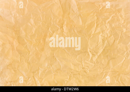 Zerknittertes Papier Stockfoto